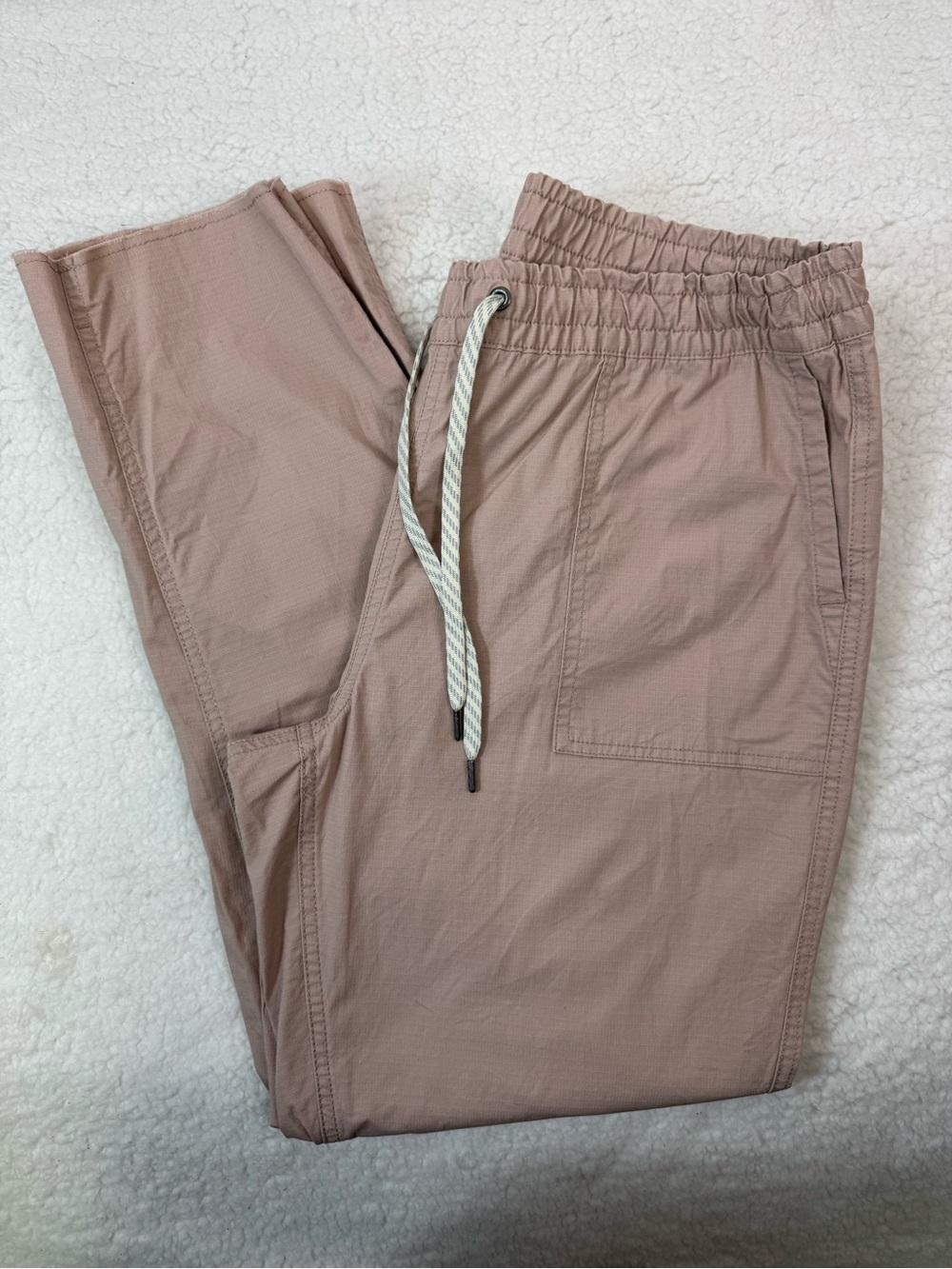 Vuori Pants‎ women’s  light mauve Drawstring Jogger Lightweight Casual - Picture 10 of 10